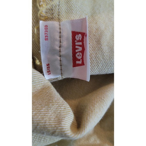 Levi's 501 93Yellow Button Fly Denim Jeans‎ W44 L32 - Picture 12 of 16
